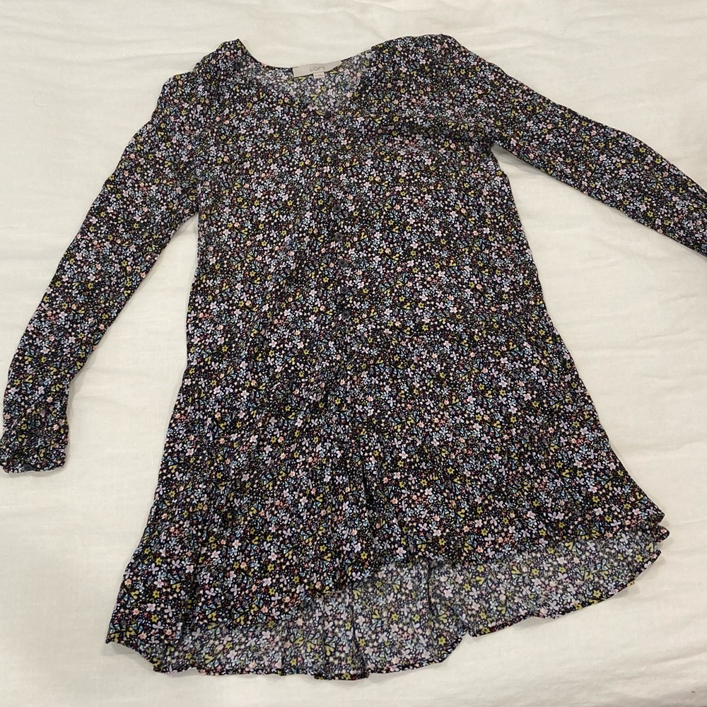 LOFT floral dress